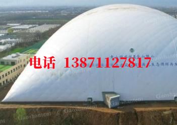 PVC快开气膜棚卷帘门,电动门